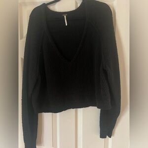 FREE PEOPLE CROPPED SWEATER